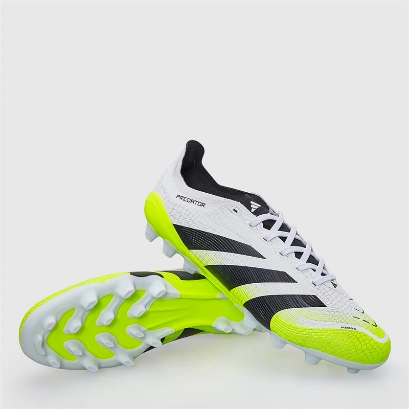 adidas Mens Predator League Radiant Blaze Pack 2G/3G AG Artificial Grass Football Boots Cloud White/Core Black/Lucid Lemon