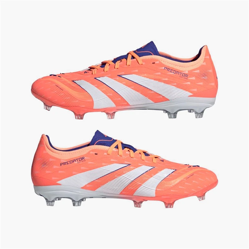 adidas Mens Predator Pro Coral Blaze Pack FG Firm Ground Football Boots Signal Coral/Cloud White/Beam Orange
