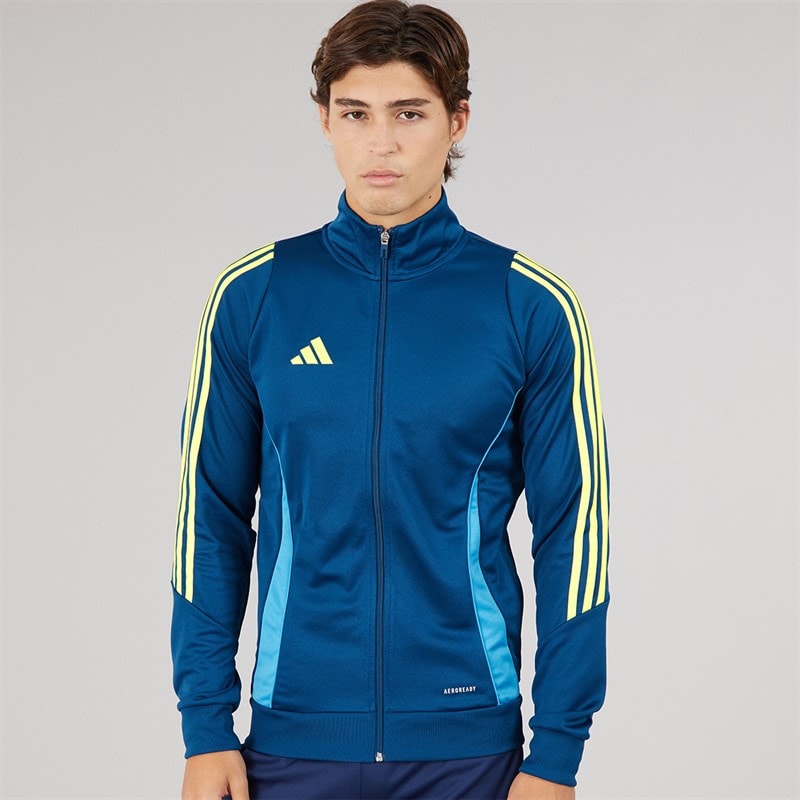 adidas Mens Tiro 24 Track Jacket Legend Marine/Peace Citrine