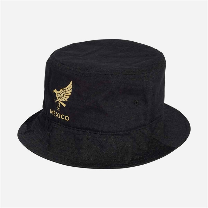 adidas FMF Mexico Bucket Hat Black/Gold Metallic