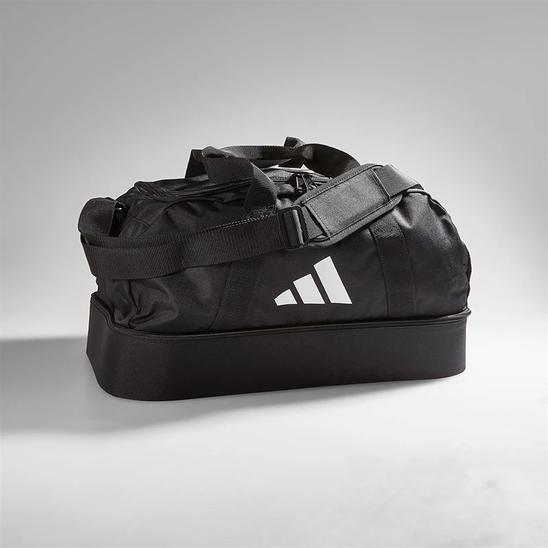 adidas Tiro League Small Duffle Bag Black/White