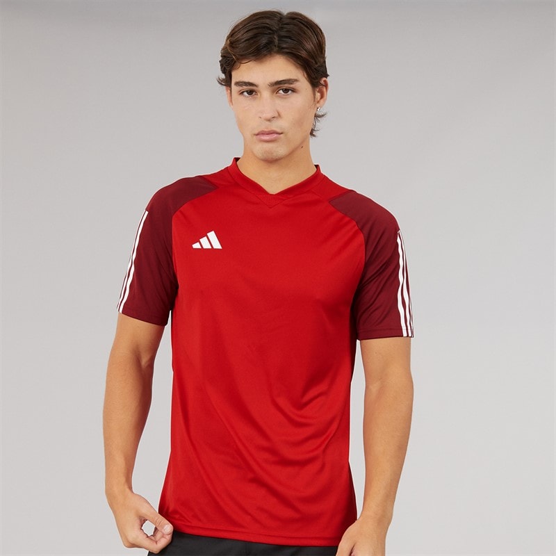 adidas Mens Tiro 23 Competition T-Shirt Team Power Red