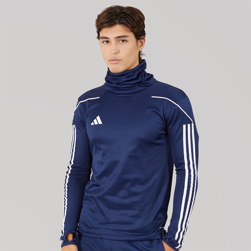 adidas Mens Tiro 23 League Warm Top Team Navy Blue