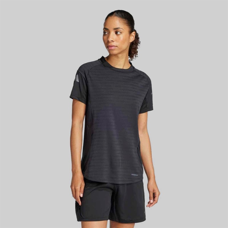 adidas Womens Tiro 25 Pro Training T-Shirt Black