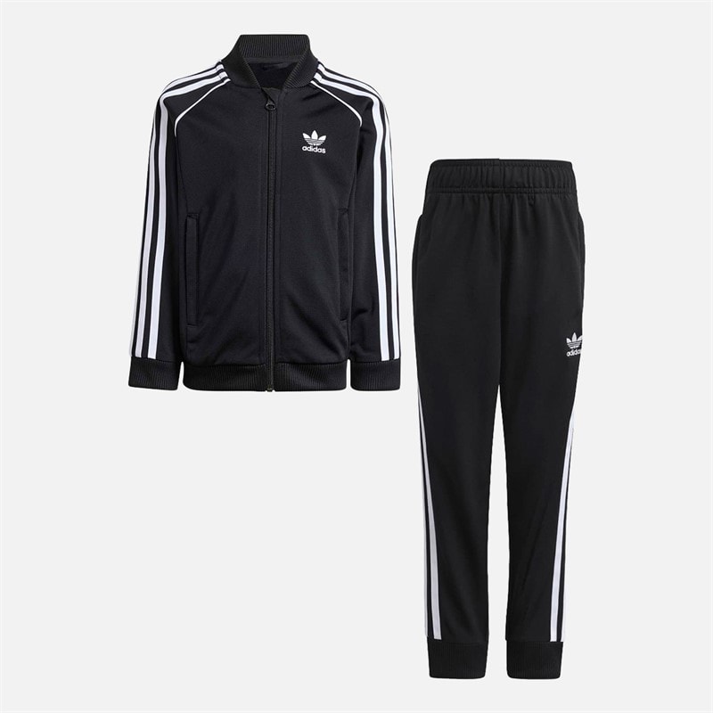 adidas Originals Kids Superstar Adicolour Tracksuit Black