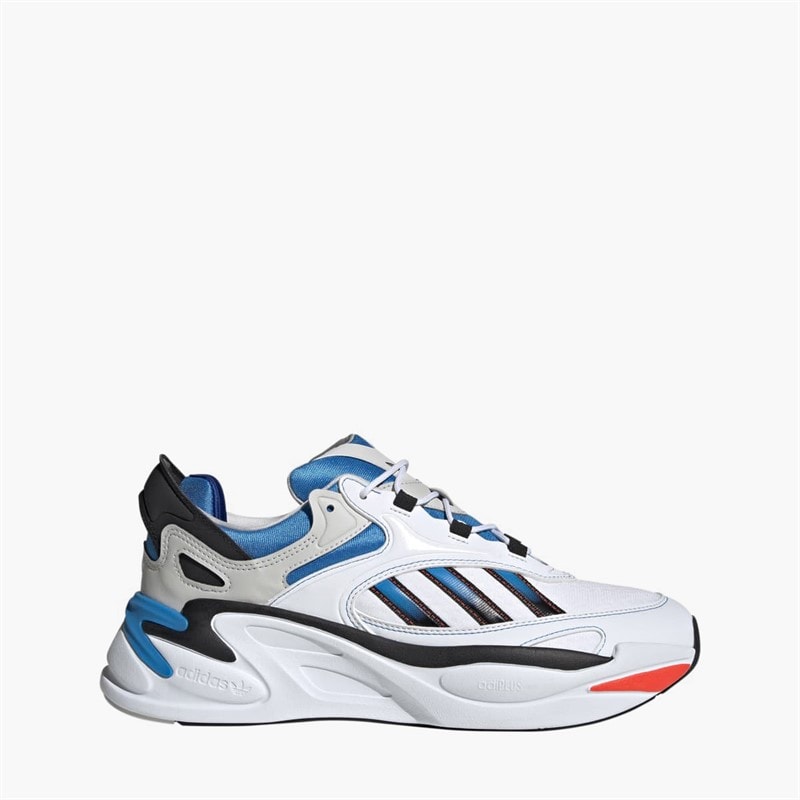 adidas Originals Mens Ozmorph Trainers Cloud White/Bright Blue/Core Black