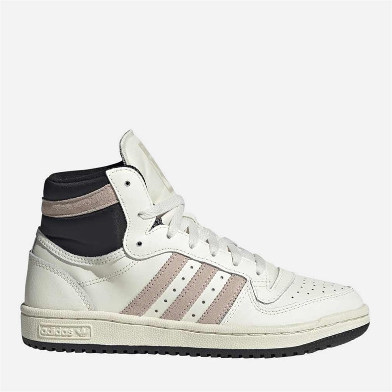 adidas Originals Womens Top Ten RB High Trainers Off White/Wonder Taupe/Core Black