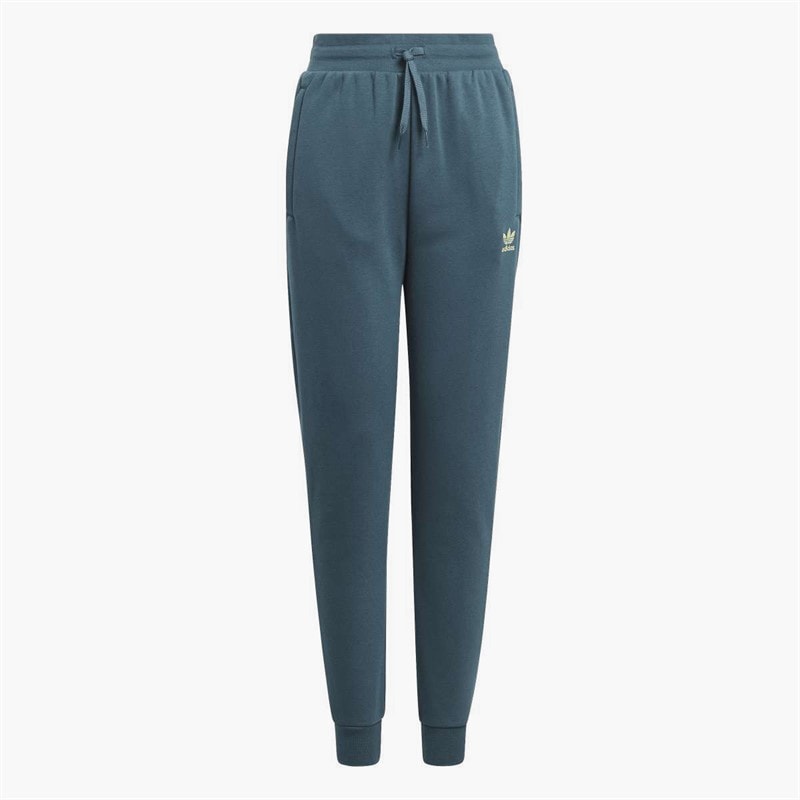 adidas Originals Junior Adicolor Trefoil Joggers Arctic Night/Pulse Yellow