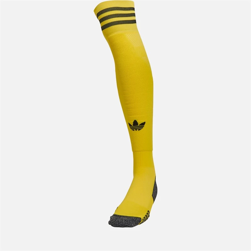 adidas Originals 3 -Stripes Trefoil Football Socks Pure Sulfur
