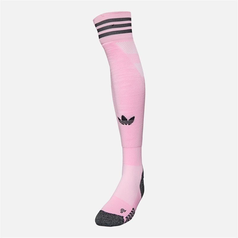 adidas Originals Mens 3-Stripes Trefoil Football Socks True Pink