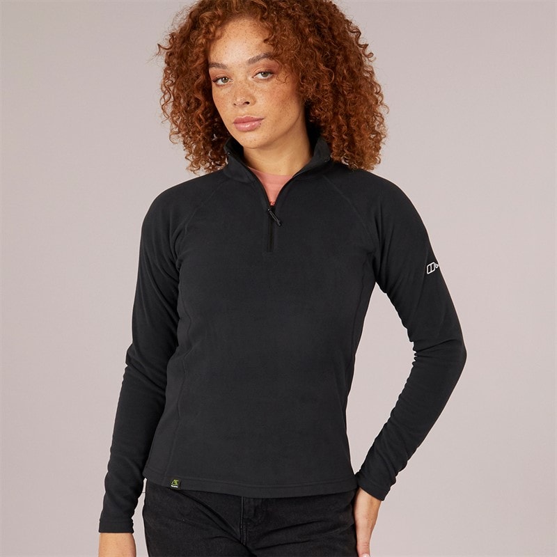 Berghaus Womens Arnside Half Zip Fleece Black
