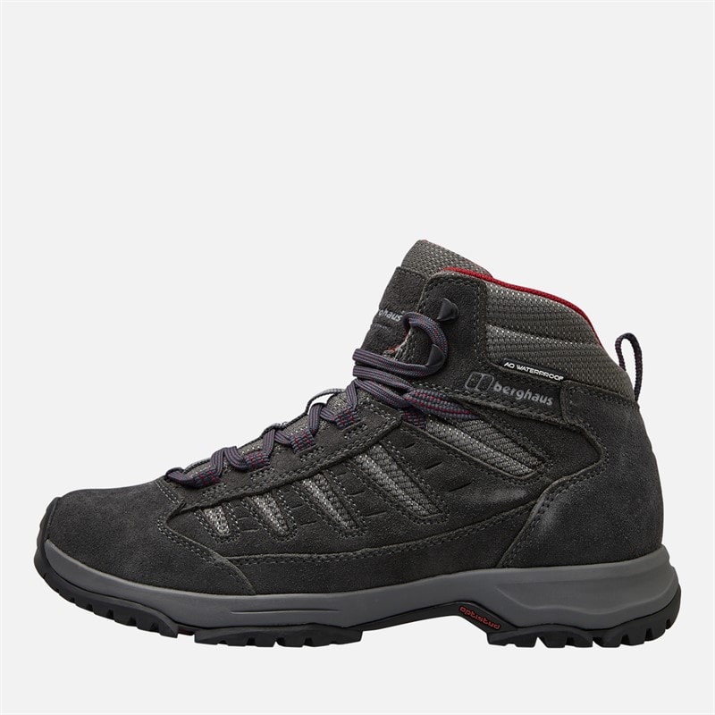 Berghaus Mens Expeditor AQ Trek 2.0 Waterproof Walking Boots Black/Red