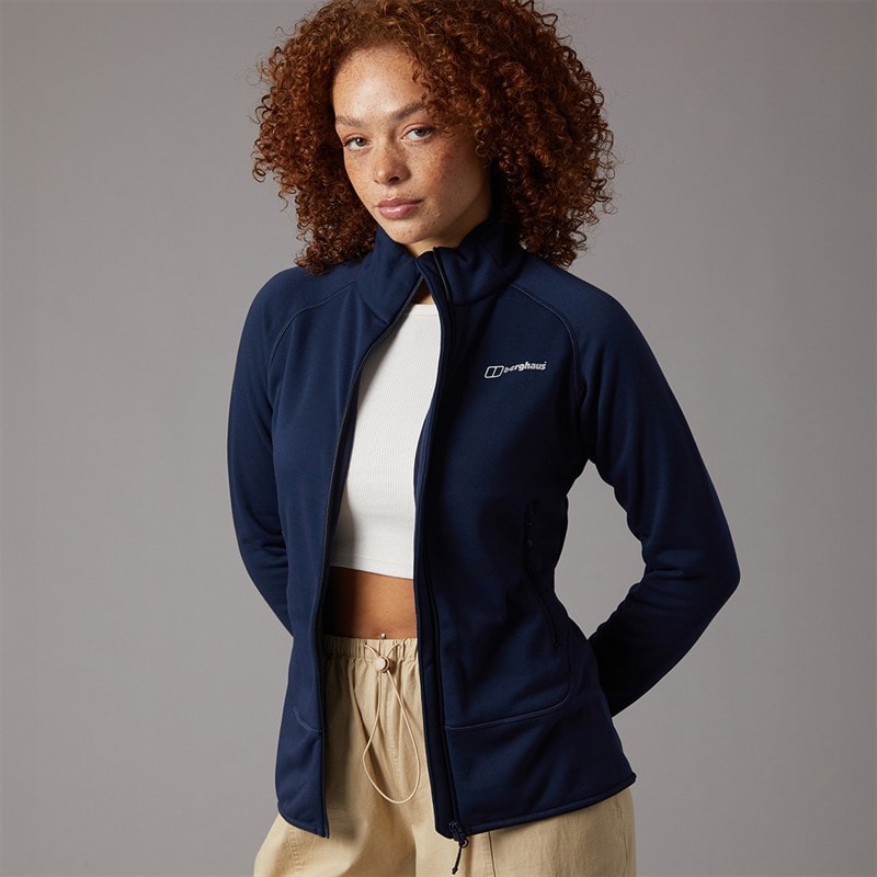 Berghaus Womens Heuberg Polartec Fleece Dark Blue