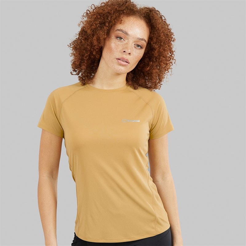 Berghaus Womens Dalderby Tech T-Shirt Natural