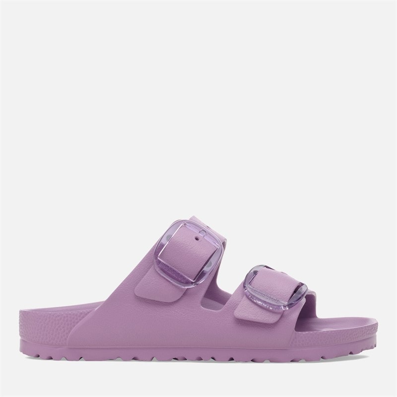 Birkenstock Womens Arizona Big Buckle Dual Strap EVA Sandals Mauve