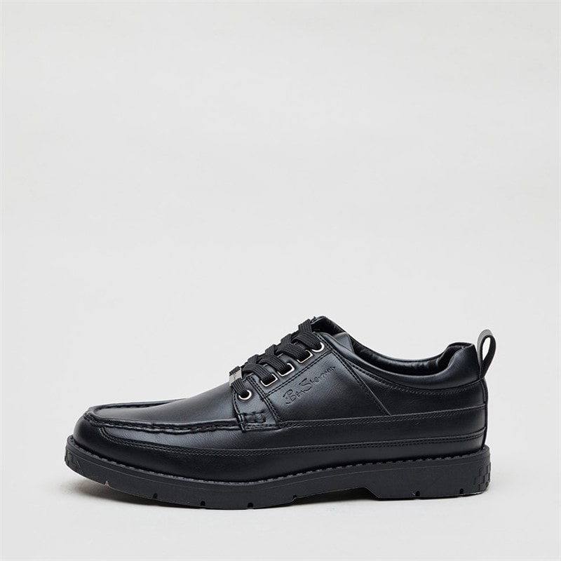 Ben Sherman Mens Strum Shoes Black