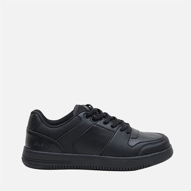 Ben Sherman Junior Boys Brooklyn Lace Trainers Black