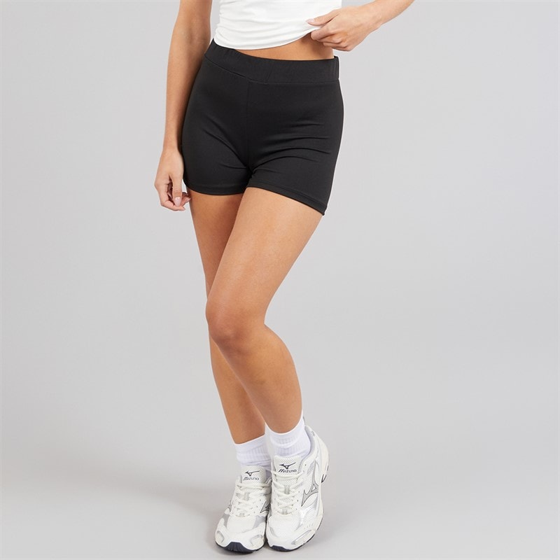Brave Soul Womens West Crop Cycling Shorts Black