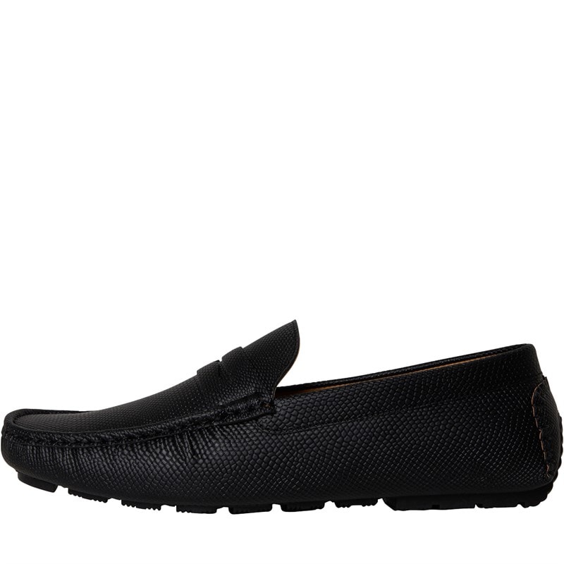 Brave Soul Mens Webster Loafers Black