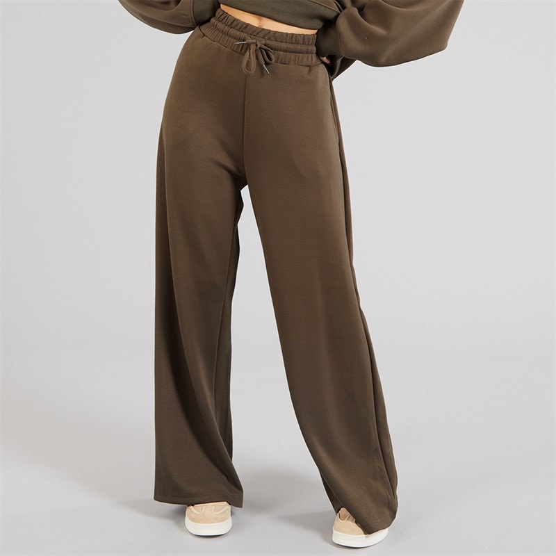 Brave Soul Womens Todd Draw String Joggers Truffle