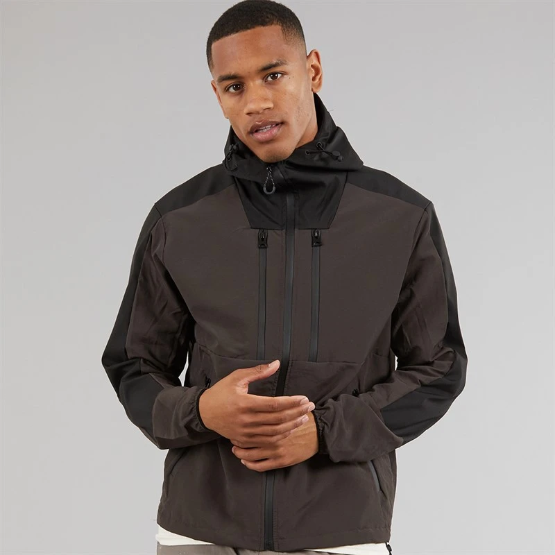 Brave Soul Mens Triathlon Jacket Brown
