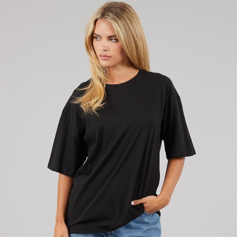 Brave Soul Womens Buse T-Shirt Black
