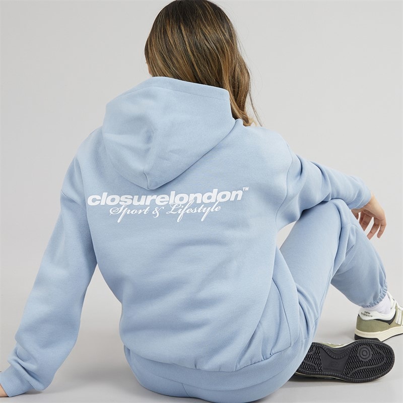 Closure London Womens Tracksuit Powder Blue
