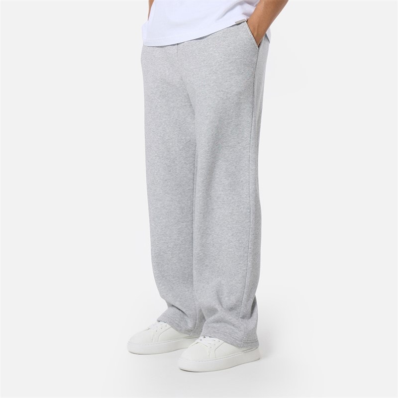 Closure London Mens Closure Core Loose Fit Joggers Grey Marl