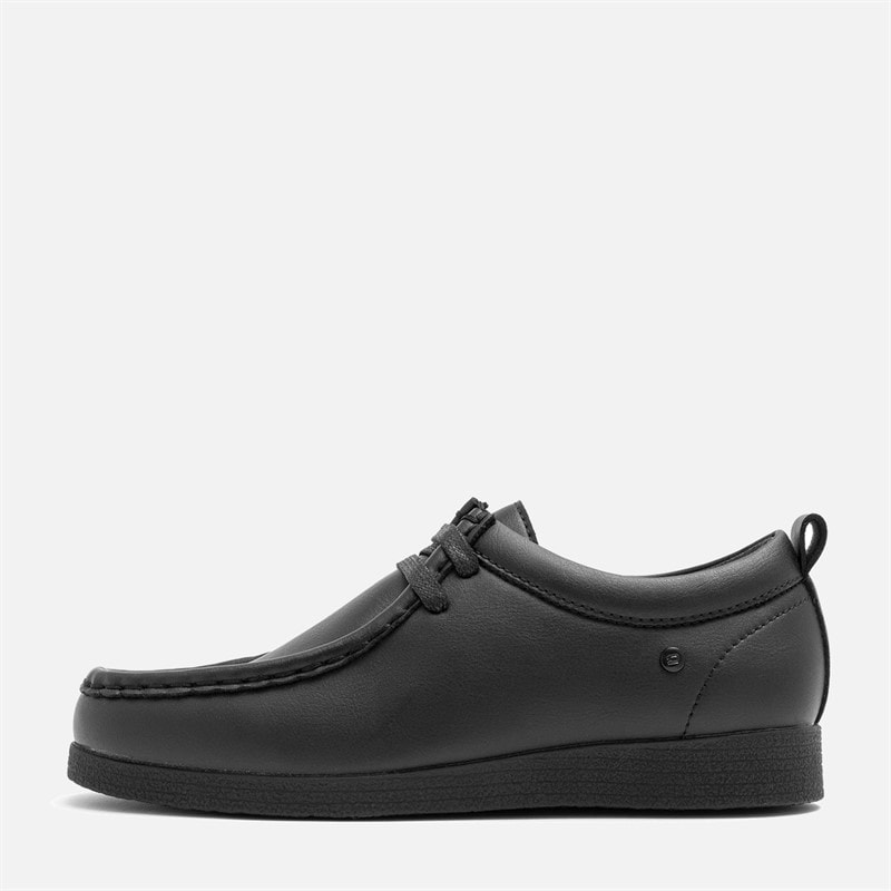 Deakins Junior Boys Hudson Shoes Black