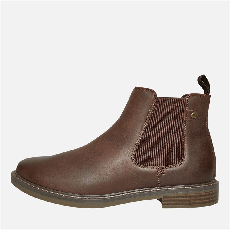Deakins Mens Del Chelsea Boots Mid Brown