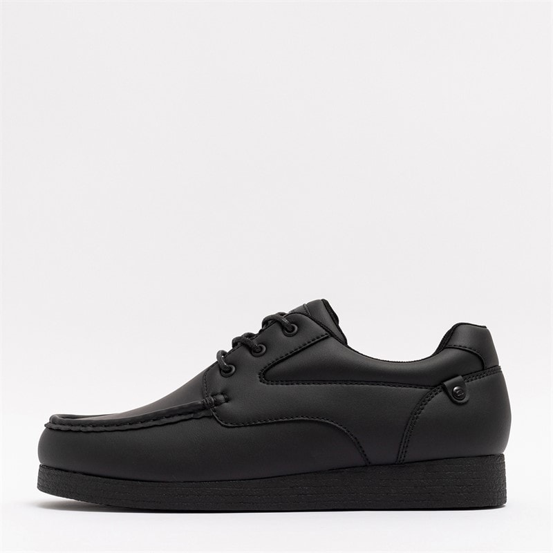 Deakins Mens Pacific Lace Up Shoes Black