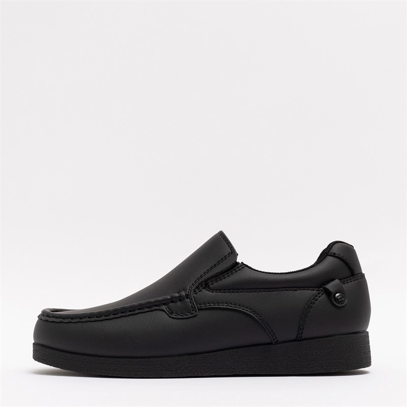 Deakins Junior Boys Pacific Slip-On Shoes Black