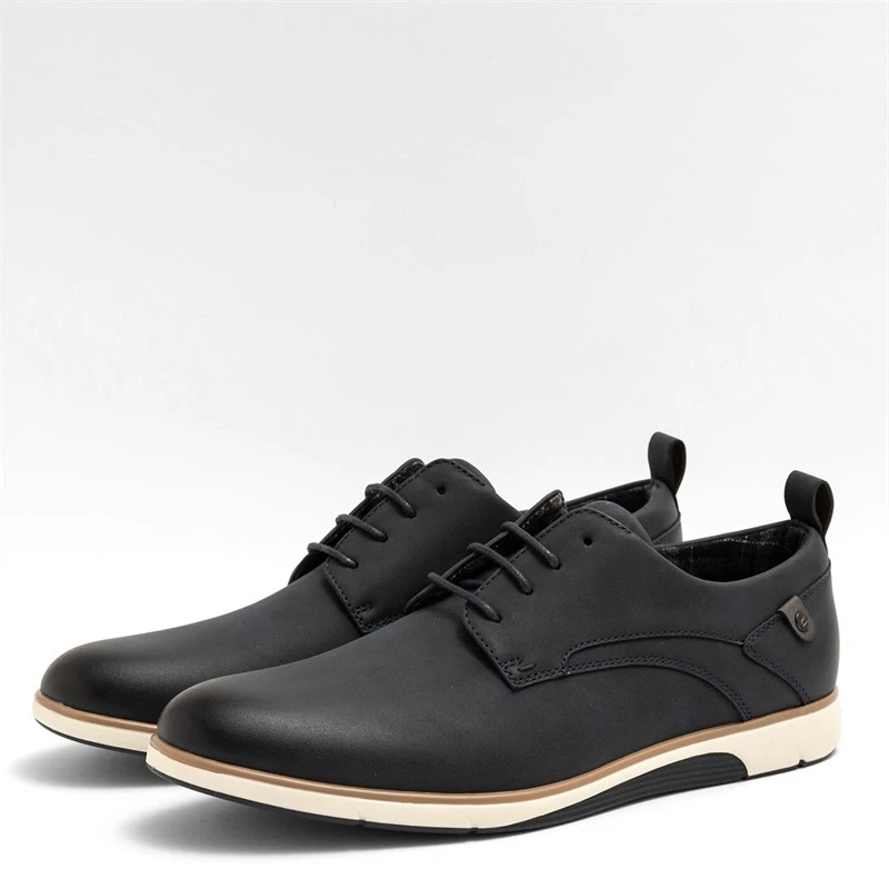 Deakins Mens Aiden Shoes Navy PU