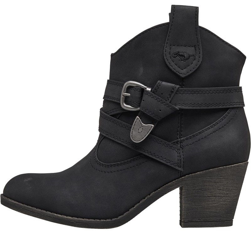 Rocket Dog Womens Satire Lane Heeled Boots Black