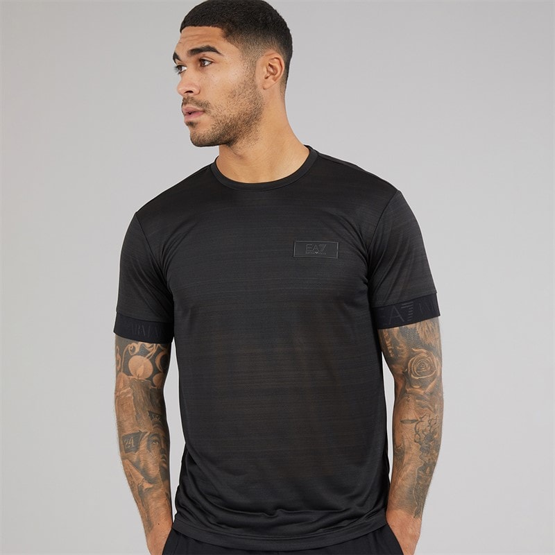 EA7 Mens T-Shirt Black