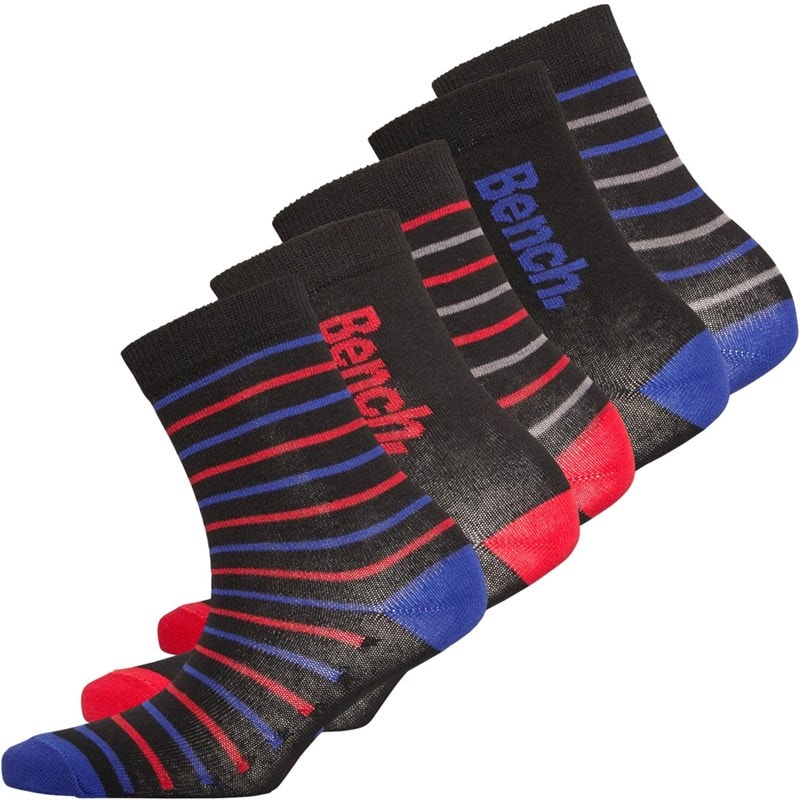 Bench Boys Masnada Five Pack Socks Multi