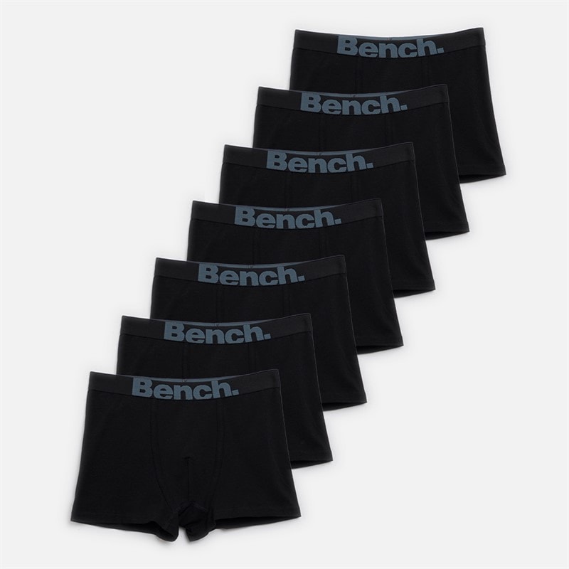 Bench Boys Lepp Seven Pack Boxers Black