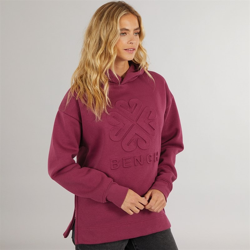 Bench Womens Rayra Hoodie Berry