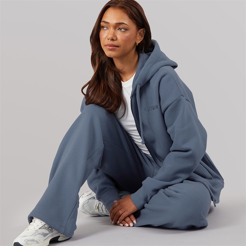 Bench Womens Zip Thru Tracksuit Honest Indigo