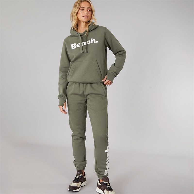 Bench Womens Gianina Tracksuit Khaki Ash