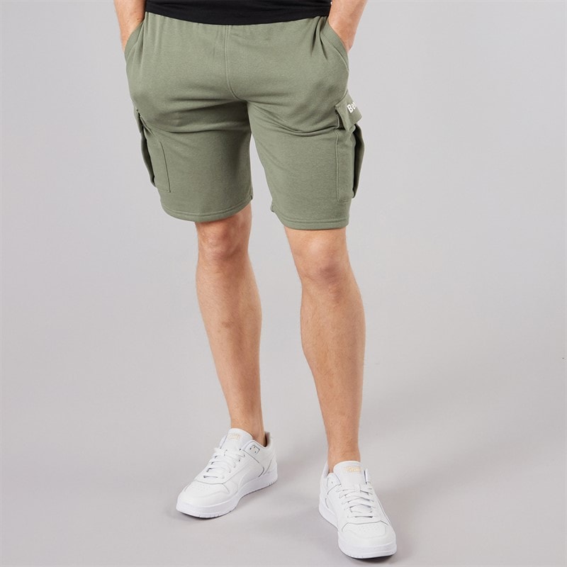 Bench Mens Tollson Cargo Shorts Sage