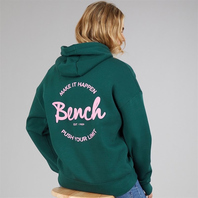Bench Womens Lerra Hoodie Deep Teal