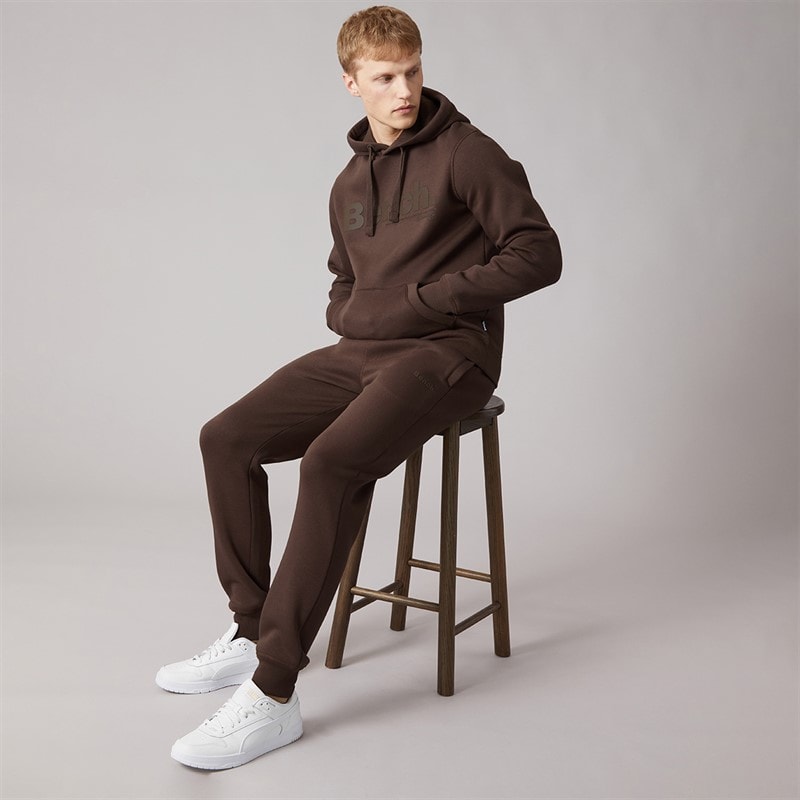 Bench Mens Petrocca Tracksuit Coffee Brown