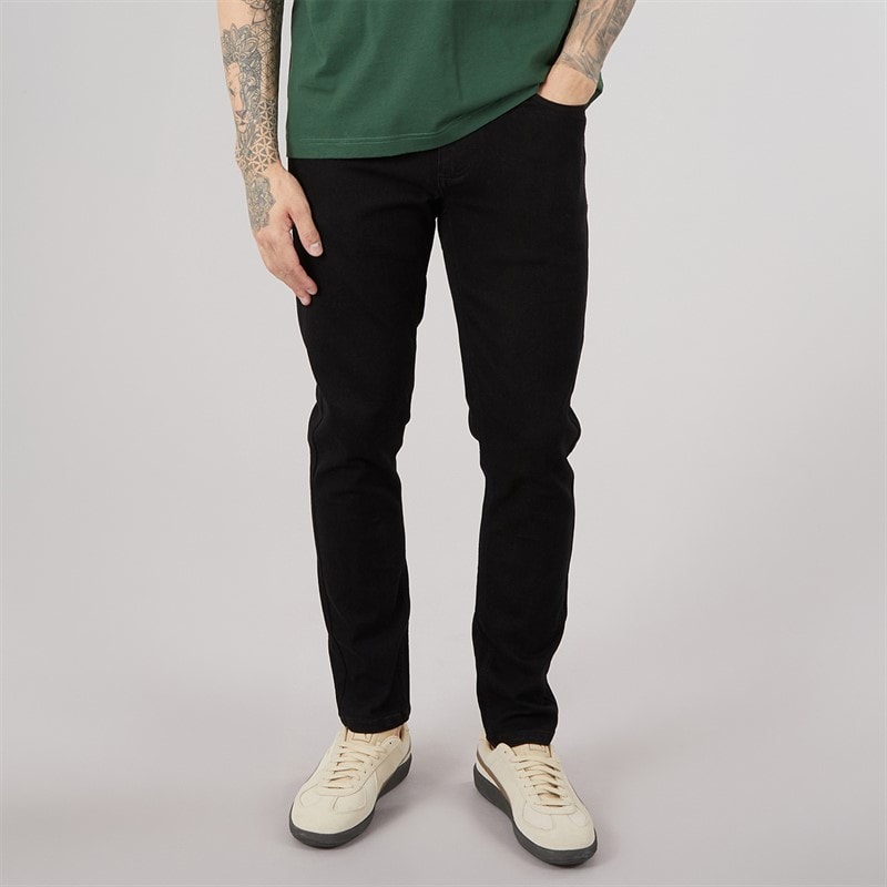 Bench Mens Sivada Skinny Jeans Black
