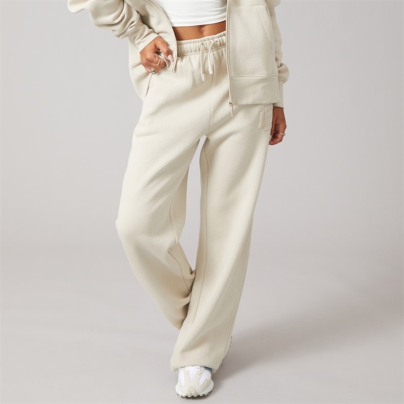 Bench Womens Vella Wide Leg Joggers Stone Grey