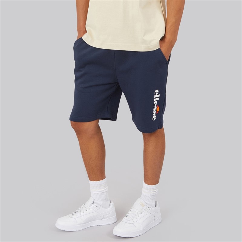 Ellesse Mens Maxx Sweat Shorts Navy