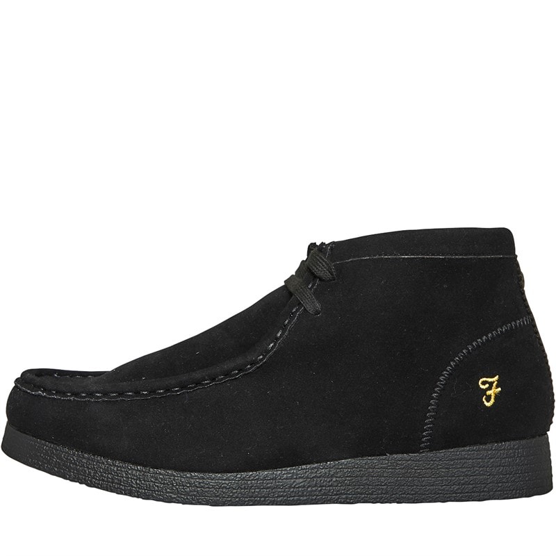 FARAH Mens Lake Boots Black
