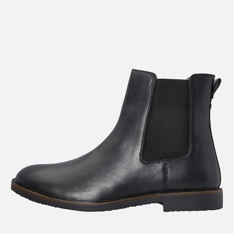 Farah Mens Mansfield Chelsea Boots Black
