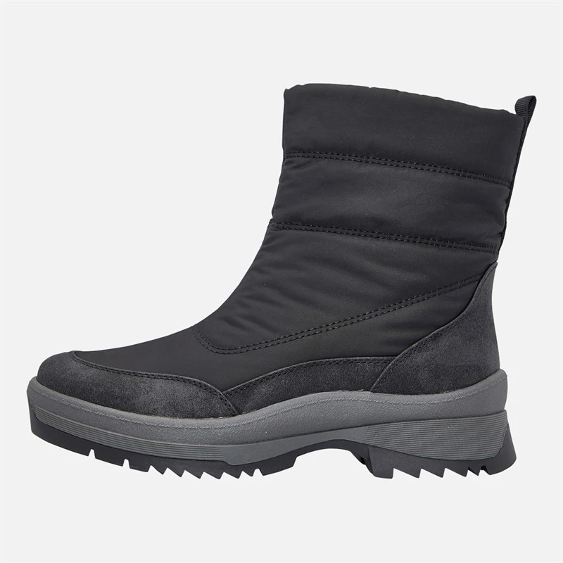 Board Angels Womens Nylon Walking Boots Black