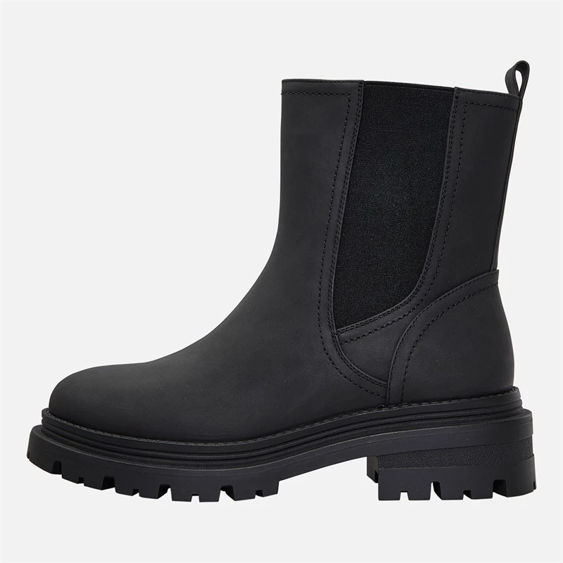 Board Angels Womens Juno Chelsea Boots Black